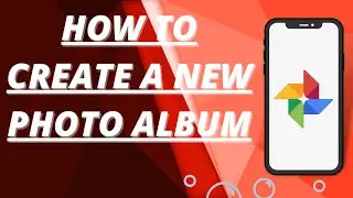 How to create a new photo album