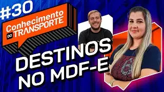 Quando a entrega não é no endereço do destinatário, qual destino deve ser informado no MDF-e?