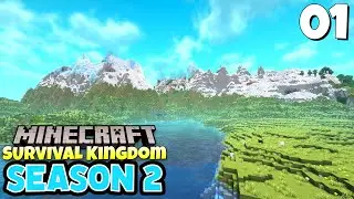 🌎A Brand New World!🌎 | Minecraft Survival Kingdom Season 2 Episode #1