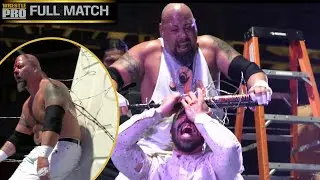 CPA vs SHAWN DONAVAN in a BARBED WIRE MATCH - WRESTLEPRO 100