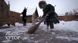 Зима в этнопарке "Музей сказки "Васин хутор"