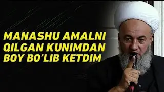 BOY BO'LMOQCHIMISIZ UNDA SHU AMALNI QILING....