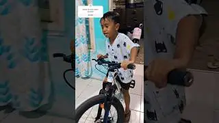 ARSA RIDES A BIKE IN THE HOUSE🤣 