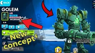 Is GOLEM the Next OP Character? FRAG Pro Shooter Concept Art 🚀