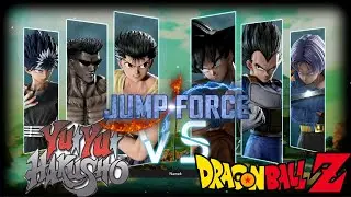 Jump Force Yu Yu Hakusho Vs Dragon Ball