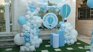 CLOUD BIRTHDAY THEME SETUP | PARTY IDEAS