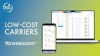 TTS WebAgent -  Elevate your travel business with Low-Cost-Carriers