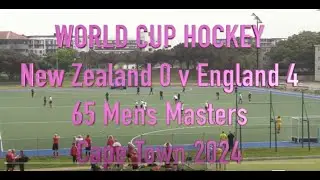 England 4 New Zealand 0  65 Mens Masters World Cup Hockey. Cape Town 2024