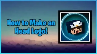 How To Make Your Own Head Logo! For Youtube! DYI Minecraft Logo! #Mcpe#Gaming#Logo
