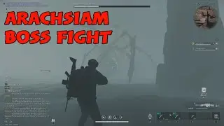 Once Human Arachsiam Spider boss battle.