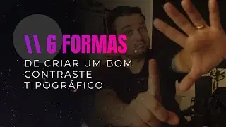 \\ Utilize o contraste tipografico para criar niveis e hierarquia de leitura