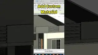 ✅Add  Custom Material In Revit 