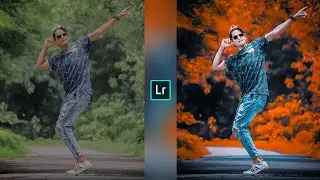 Dark Blue & Dark Orange Tone Lightroom Photo Editing | Lightroom Best Photo Editing हिंदी Tutorial