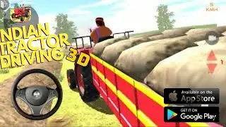 indian tractor driving 3d game play -  Android Gameplay #01
