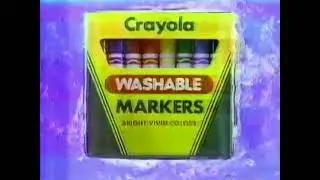 Crayola Washable Markers 1987