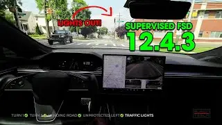 Driving With Tesla's FSD 12.4.3 - Quick First Impressions