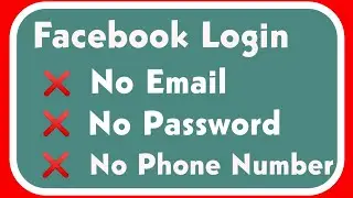 How To Login Facebook Account Without Email And Phone Number
