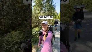 Day 38 on the Vancouver Island Trail! #shorts