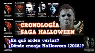 Cronología de la saga de HALLOWEEN (Líneas de tiempo)