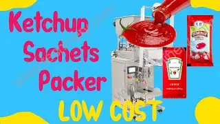 ketchup sachets packing machine for small scale business from Techinery