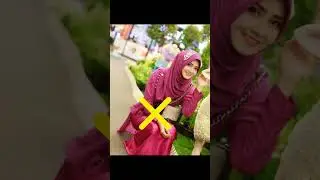 hijab muslim girl islami look vs hijab modern girl #hijab #niqab #hijabstyle