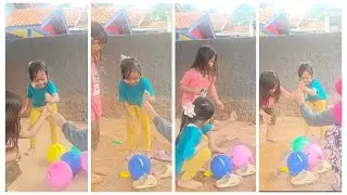 Berburu balon warna warni || Letusin balon berisi air