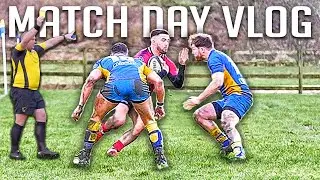 HUGE RUGBY AWAY DAY WITH 2 YELLOW CARDS | Match Day Vlog