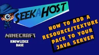 How to Add a Resource pack (Texture Pack) to your Java Server