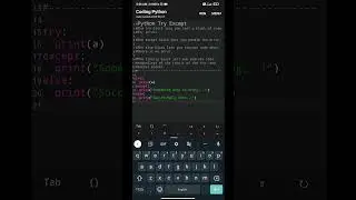 Exception handling in python | Exception handling