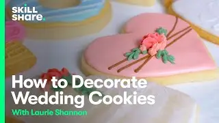 How to Decorate Wedding & Engagement Cookies