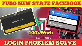 Pubg New State Facebook Login Problem || Pubg Fb Login Problem Solution || Pubg New State
