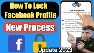 How To Lock Facebook profile 2023