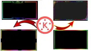 How to make colourful frame in kinemaster| kinemaster editing| colorful frame| Hasnain info