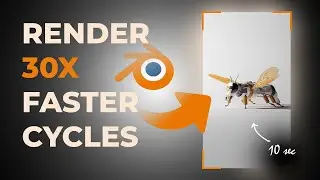 How to Render FASTER in Blender (Simple Settings Guide)