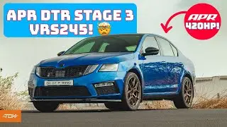 Stage 3 Skoda Octavia VRS245 with the new APR DTR Turbo! (420HP!) | Autoculture