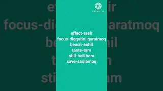 #english_beginner #ingliz_tili_0dan #ingliztilidarslari