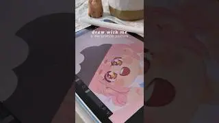 draw with me, will ya? 🤭💖 #art #draw #illustration #procreateart