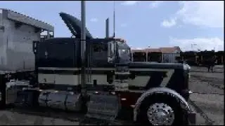 (Peterbilt Custom 379 End Dumper) 63 Inch Flat top Sleeper | DDS 60 575HP 14.0L | Smooth Jake Brake
