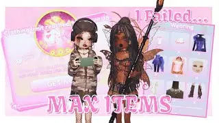 Playing Dress To Impress BUT I Have To Reach MAX ITEMS