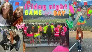 FRIDAY NIGHT FOOTBALL GAME VLOG | grwm, ootd, chitchat & more! | London Kiersten