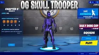 OG Skull Trooper + Glow Skin Fortnite Account Showcase