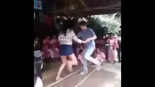 BTS: LizQuen Tinikling Dance at Bohol #DolceAmoreTHIS #DolceAmore