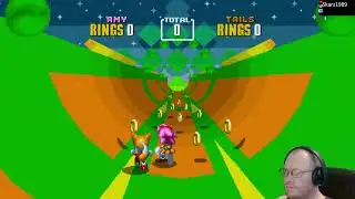 Sonic Origins PLUS PS4 04 Sonic 2 Amy and Tails Playthrough