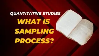 What is Sampling Process? #phd #quantitativeresearch
