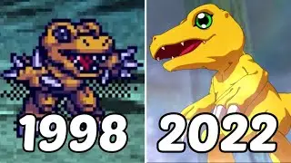 Evolution of Digimon Games 1998-2022