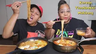 HOMEMADE EXTRA SPICY KOREAN TTEOKBOKKI MUKBANG!!