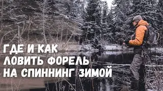 ЗИМНЯЯ РЫБАЛКА НА СПИННИНГ. Как и на что ловить форель на спиннинг зимой. Зимние приманки на форель