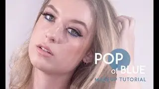 Pop of Blue Makeup Tutorial