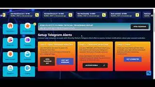 Vilositi Global как подключить телеграмм бота для уведомлений