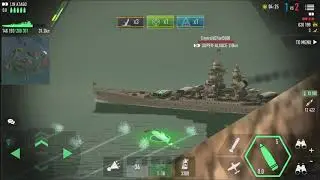 [Battle Of Warships] ATAGO Funny moments & Vs Alsace Epic Battle !